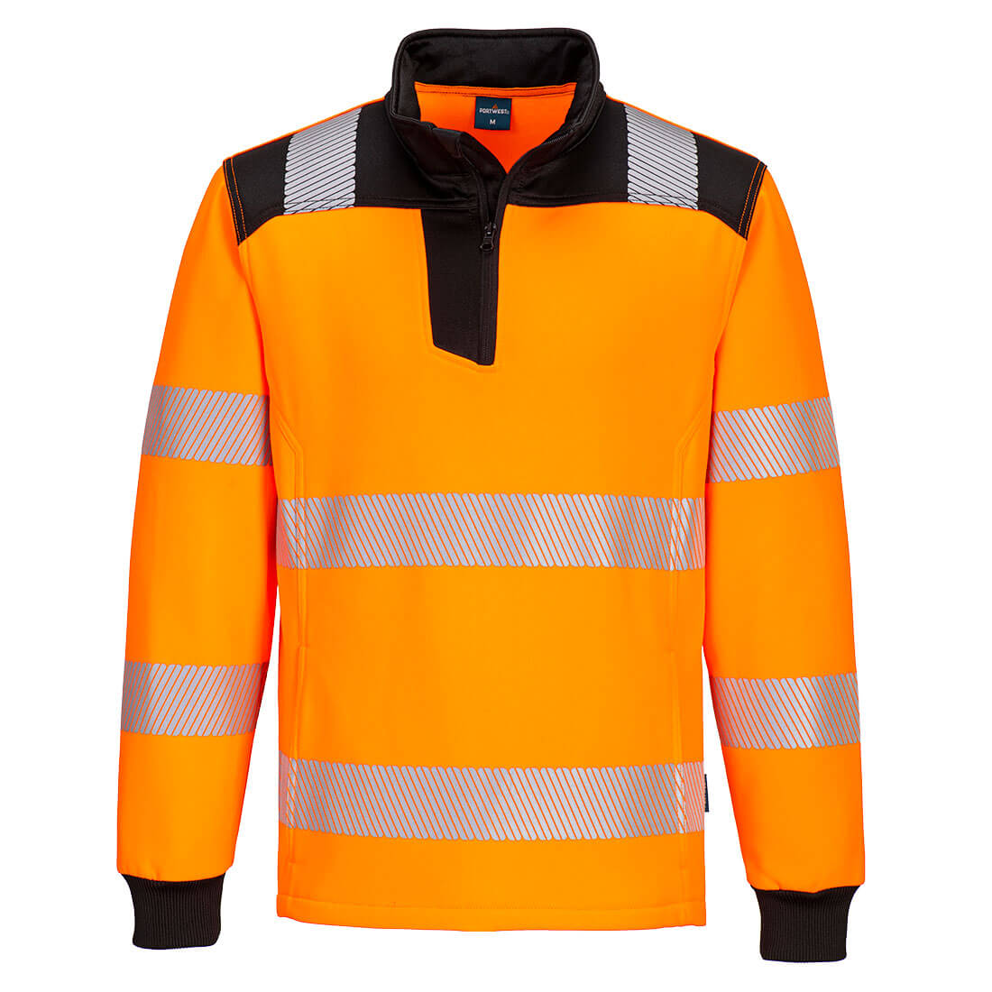 Portwest - PW3 Hi-Vis 1/4 Zip Sweatshirt - PW326