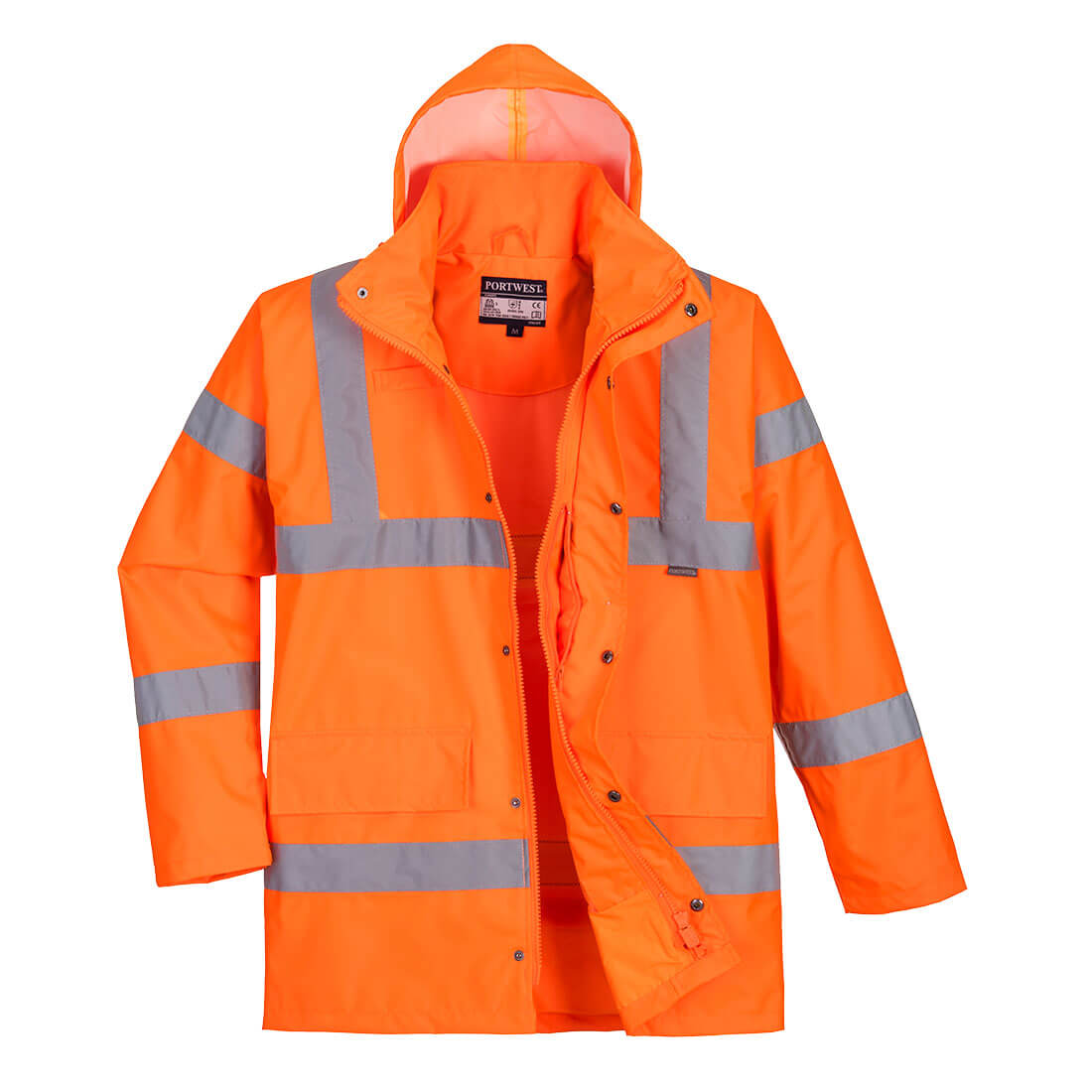 Portwest - Hi-Vis Breathable Rain Traffic Jacket - RT60