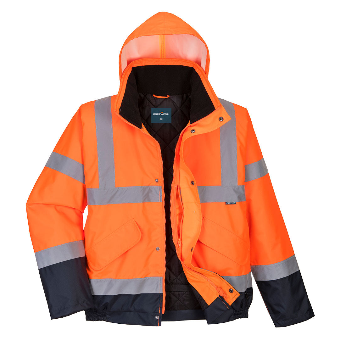 Portwest - Hi-Vis Contrast Winter Bomber Jacket - S266