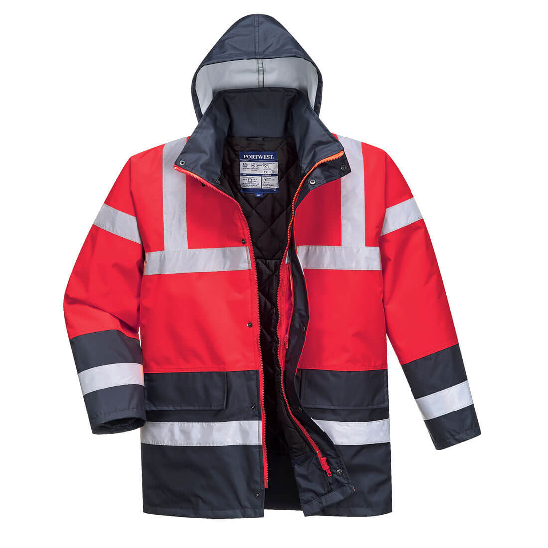 Portwest - Hi-Vis Contrast Winter Traffic Jacket - S466