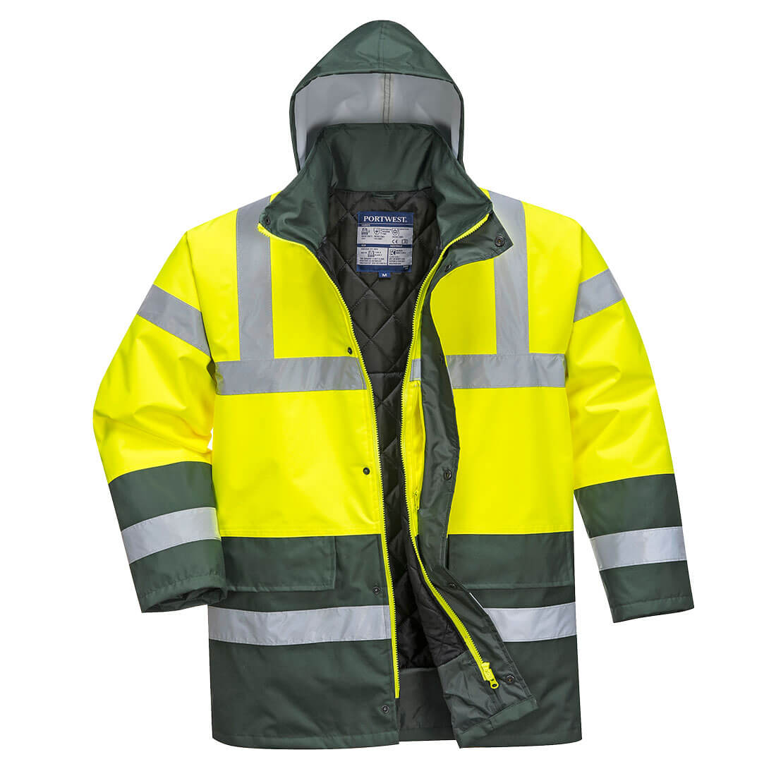 Portwest - Hi-Vis Contrast Winter Traffic Jacket - S466