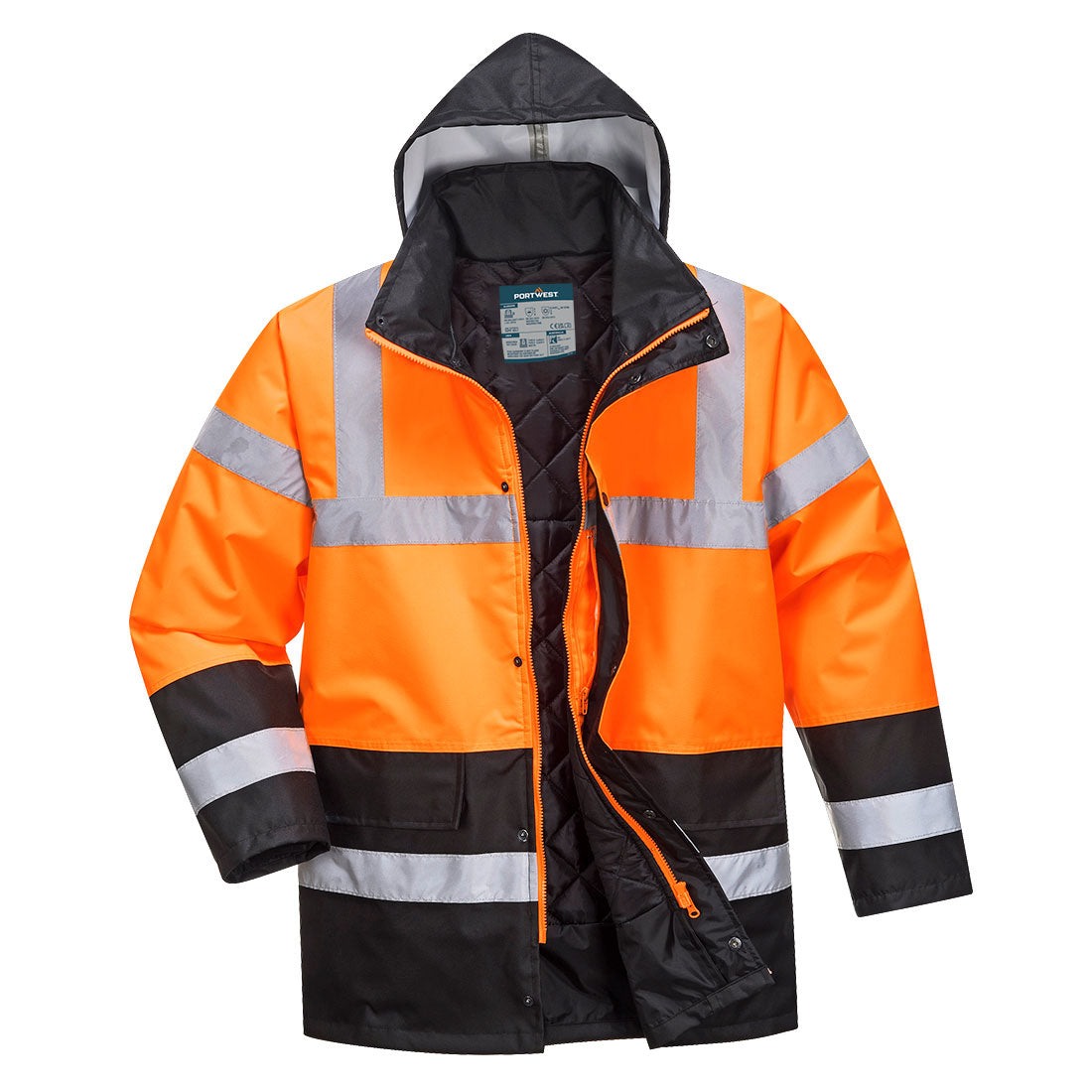 Portwest - Hi-Vis Contrast Winter Traffic Jacket - S467