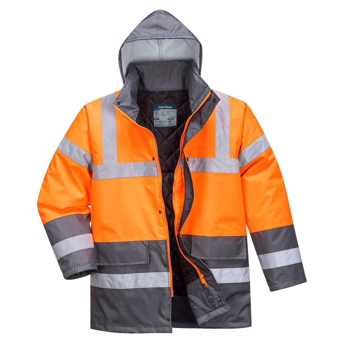 Portwest - Hi-Vis Contrast Winter Traffic Jacket - S467