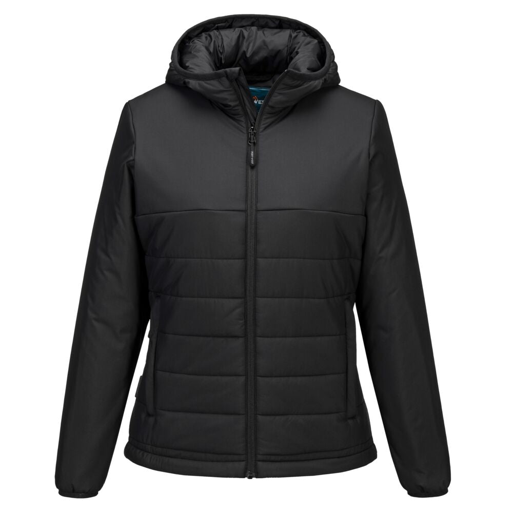 Portwest - Professional Women's Hooded Insulated Baffle Jacket - S613
