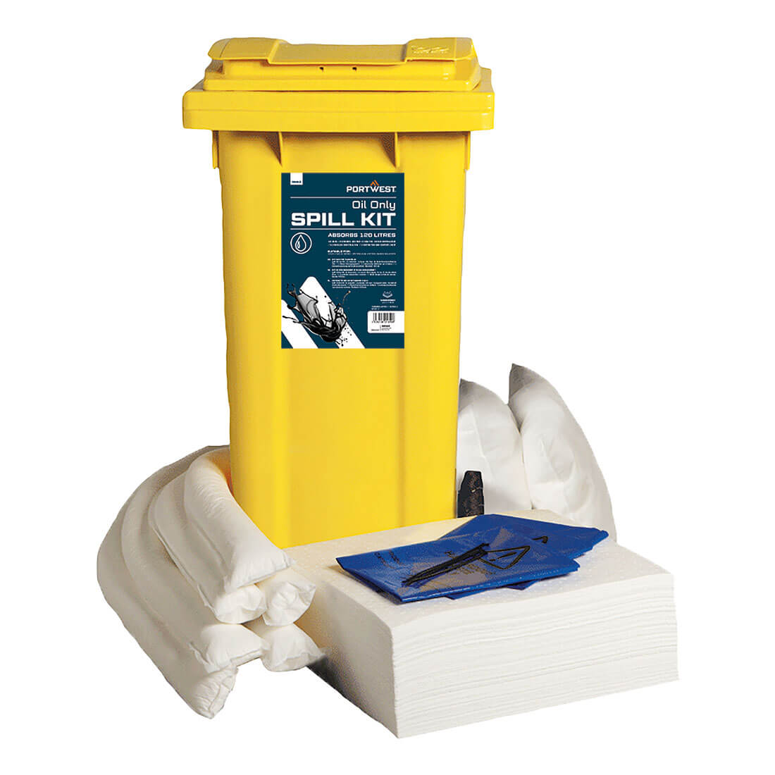 Portwest - 120 Litre Oil Only Kit - SM63