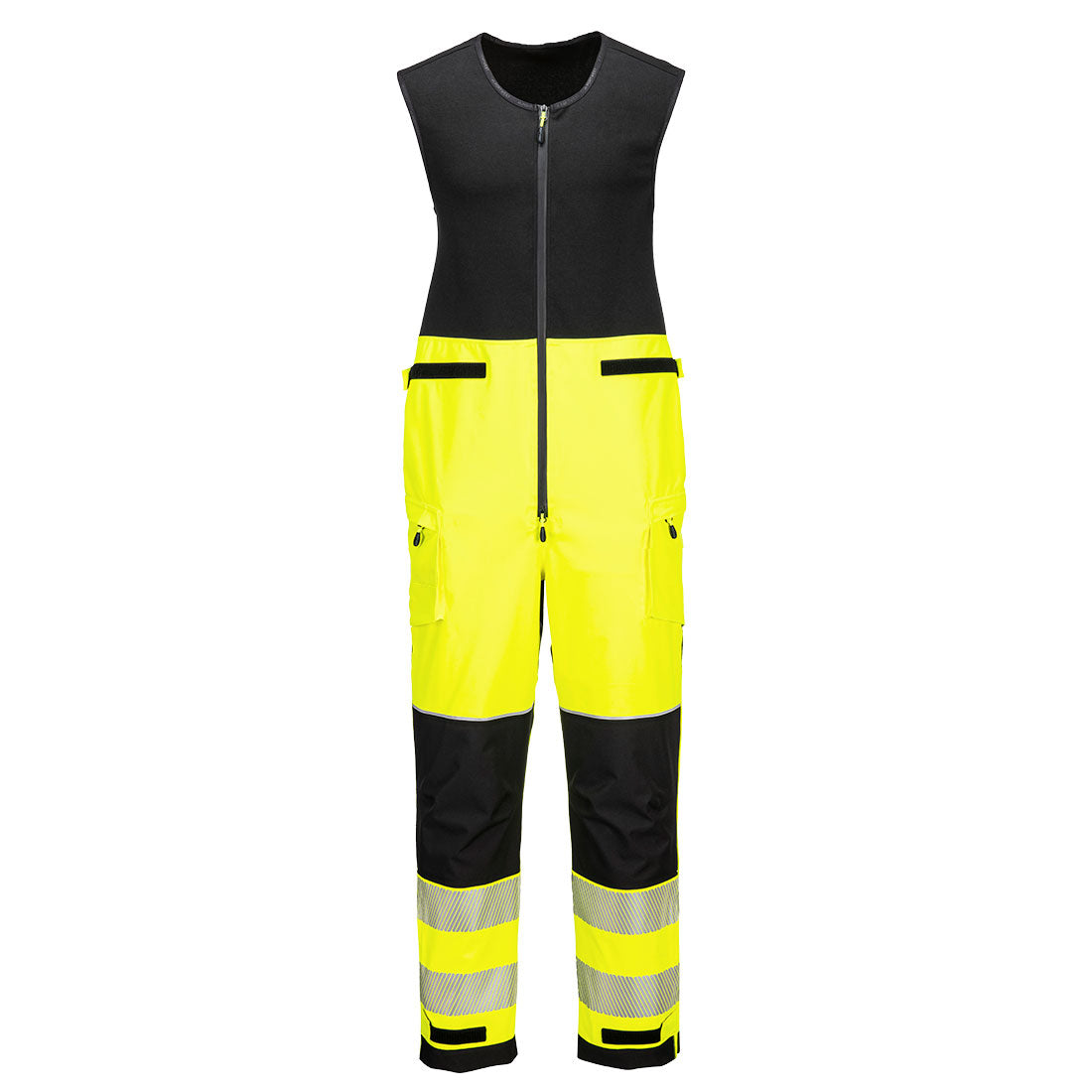 Portwest - PW3 Hi-Vis Rain Salopettes (3L) - T150