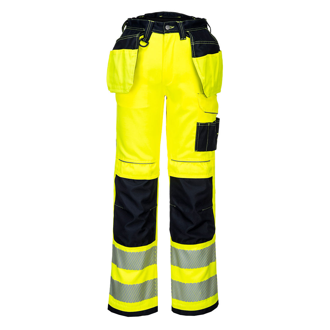 Portwest - PW3 Hi-Vis Holster Pocket Work Trousers - T501