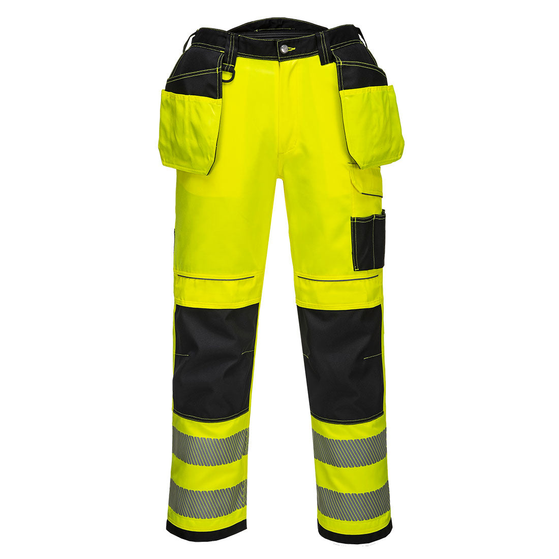 Portwest - PW3 Hi-Vis Holster Pocket Work Trousers - T501