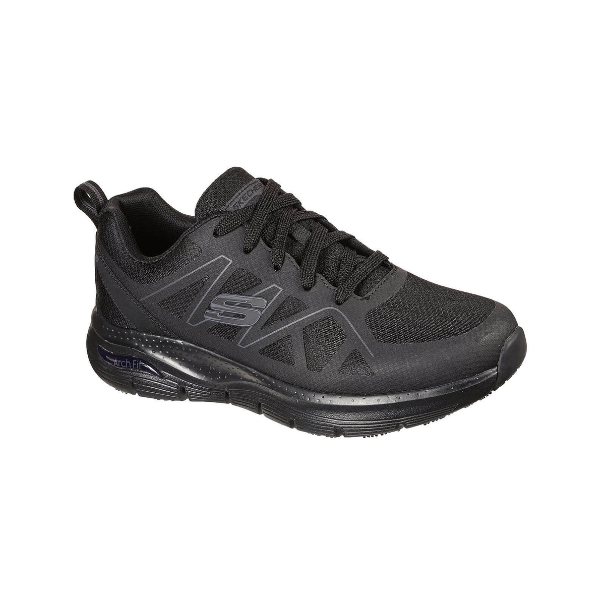 Skechers Arch Fit SR Axtell Mens Shoe - Black / 6