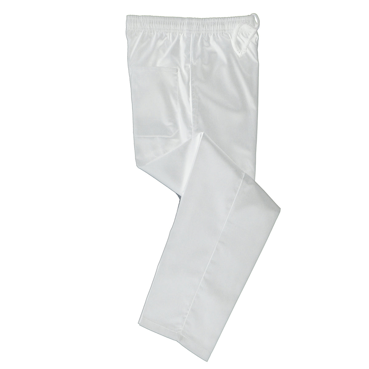 Dennys Unisex Elasticated Chefs Trousers - White / 3XL / Regular