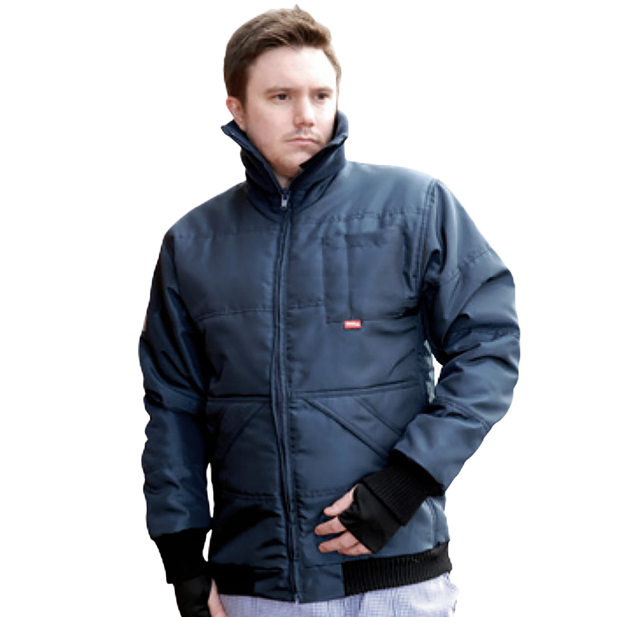 Dennys Padded Nylon Freezer Jacket - L