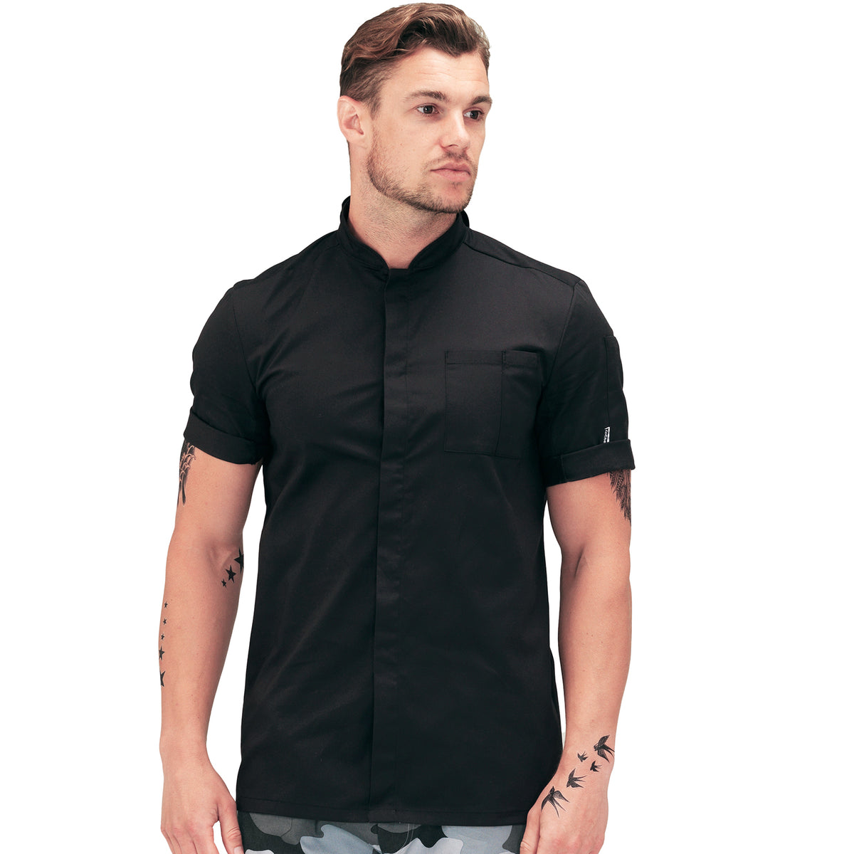 Le Chef Pro Shirt with StayCool System - Black / 2XL