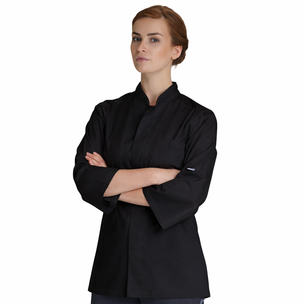 LC Women's Shirt S/S+Staycool - Black / XS