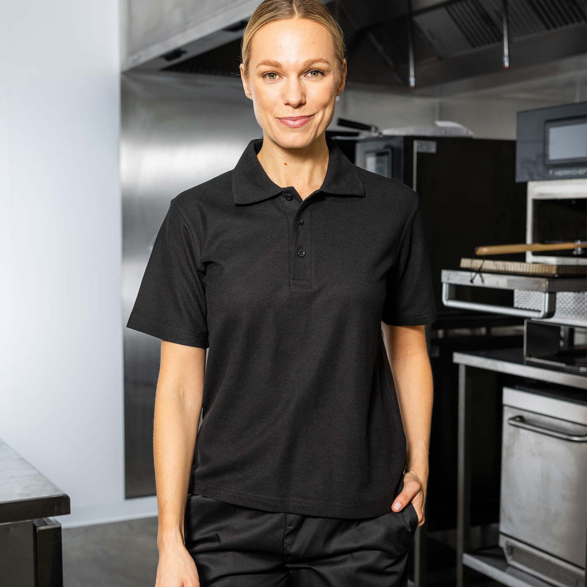 Dennys London Classic Polo Shirt - Black / 3XL
