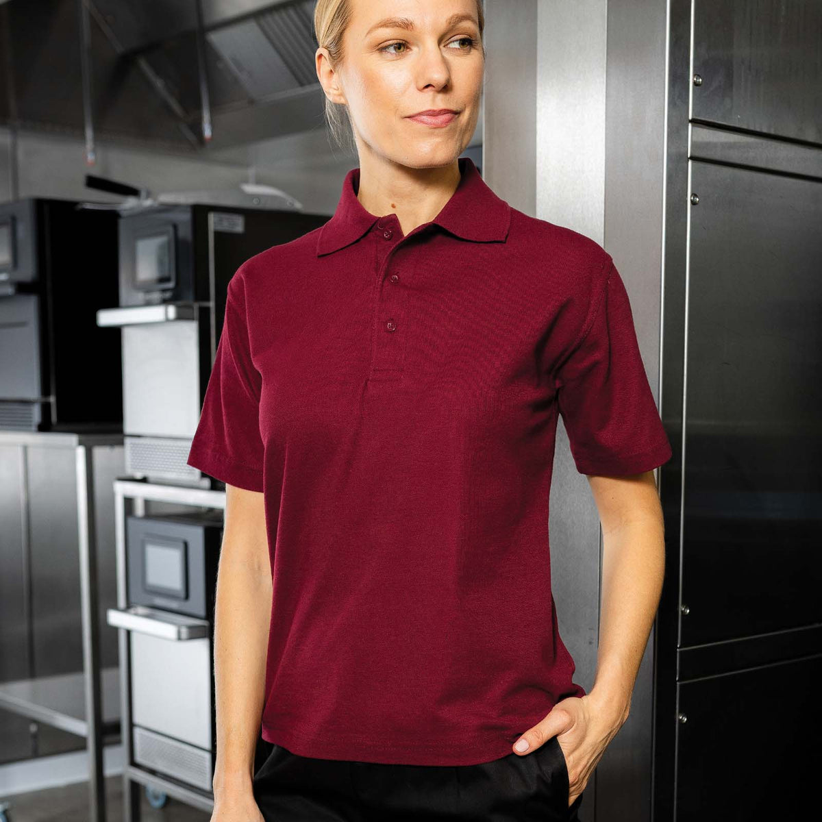 Dennys London Classic Polo Shirt - Maroon / 2XL