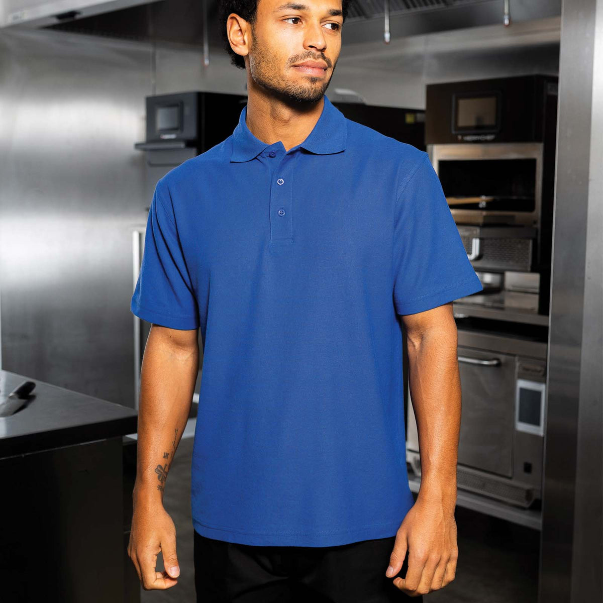 Dennys London Classic Polo Shirt - Royal / 2XL