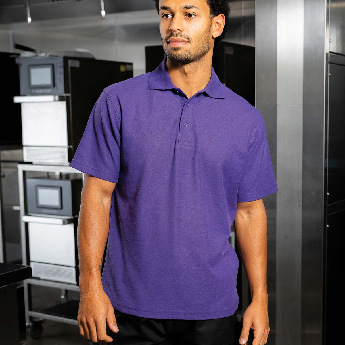 Dennys London Classic Polo Shirt - Purple / 2XL
