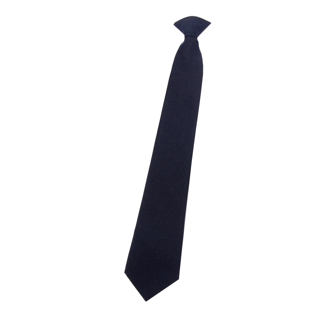 Dennys Low Cost Coloured Clip on Tie - Navy
