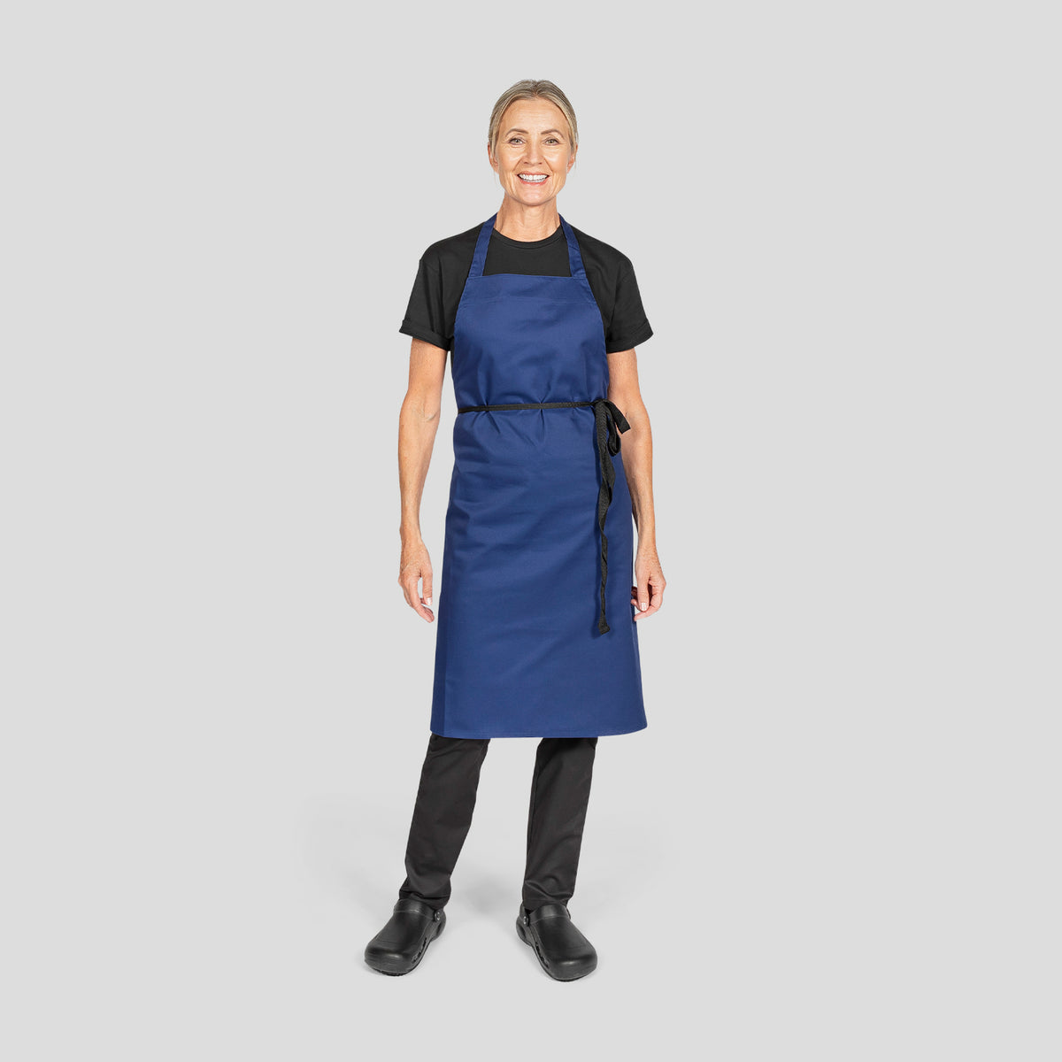 Dennys Bib Apron - Navy