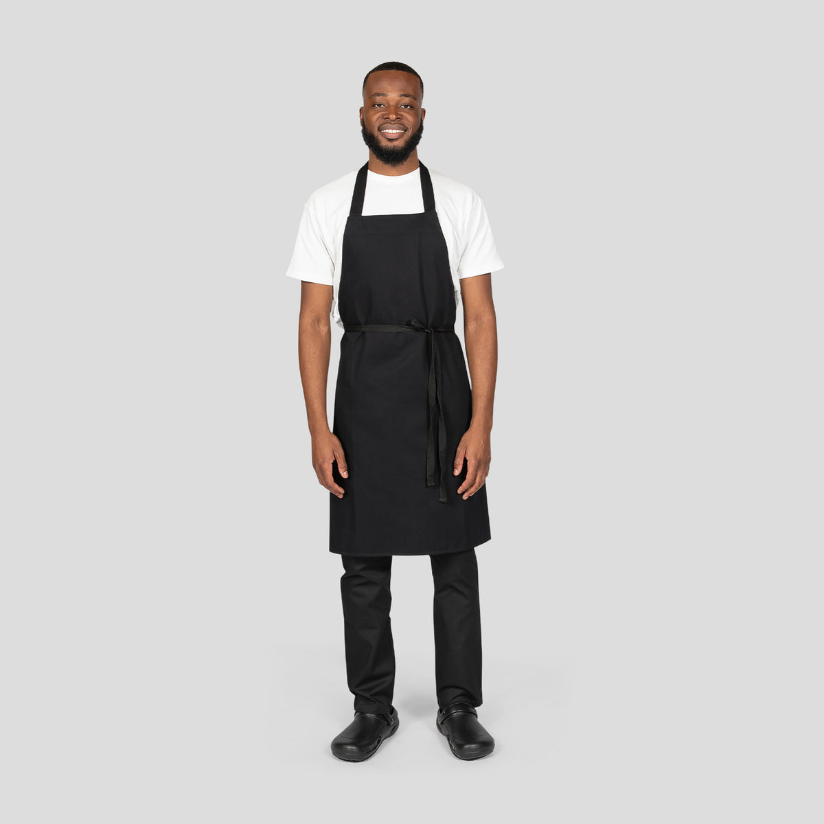 Dennys Bib Apron - Black