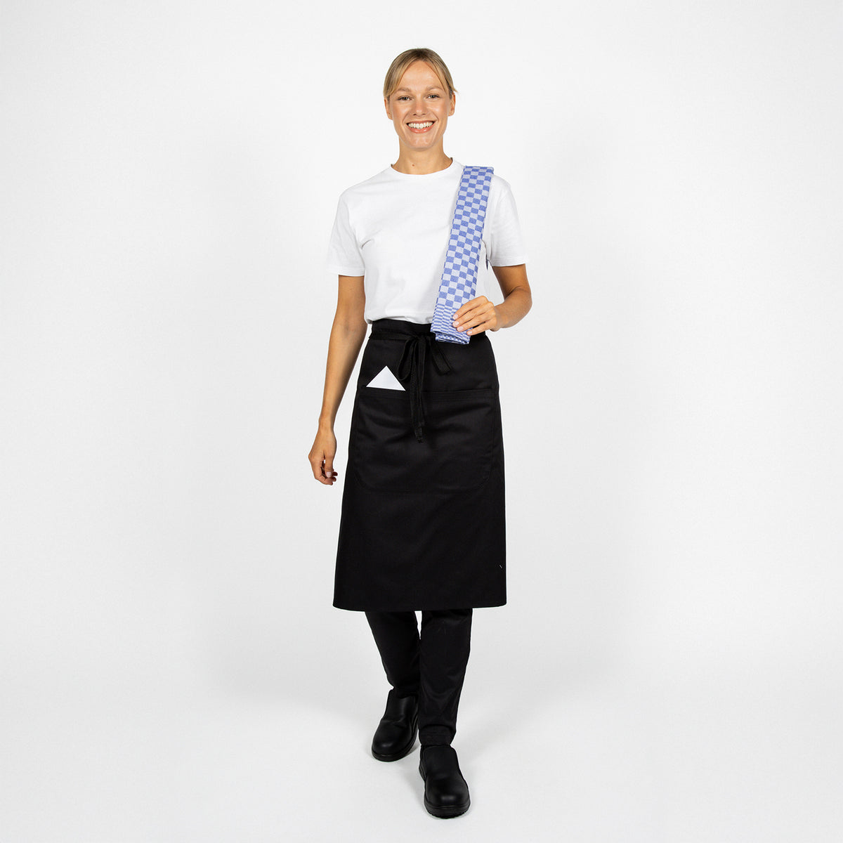 Dennys Essentials Bar Apron - Black