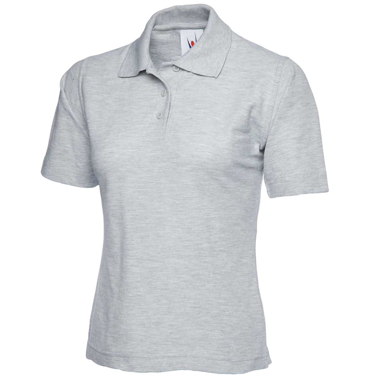 Uneek Ladies Polo Shirt - Heather Grey / 2XL