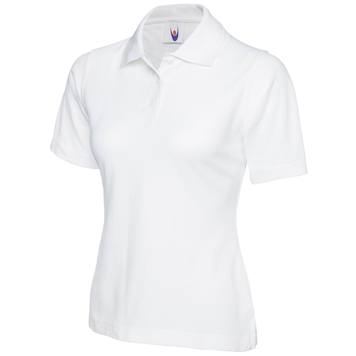 Uneek Ladies Polo Shirt - White / 2XL