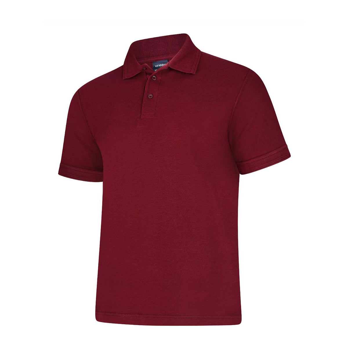Uneek Deluxe Polo Shirt - Maroon / XL