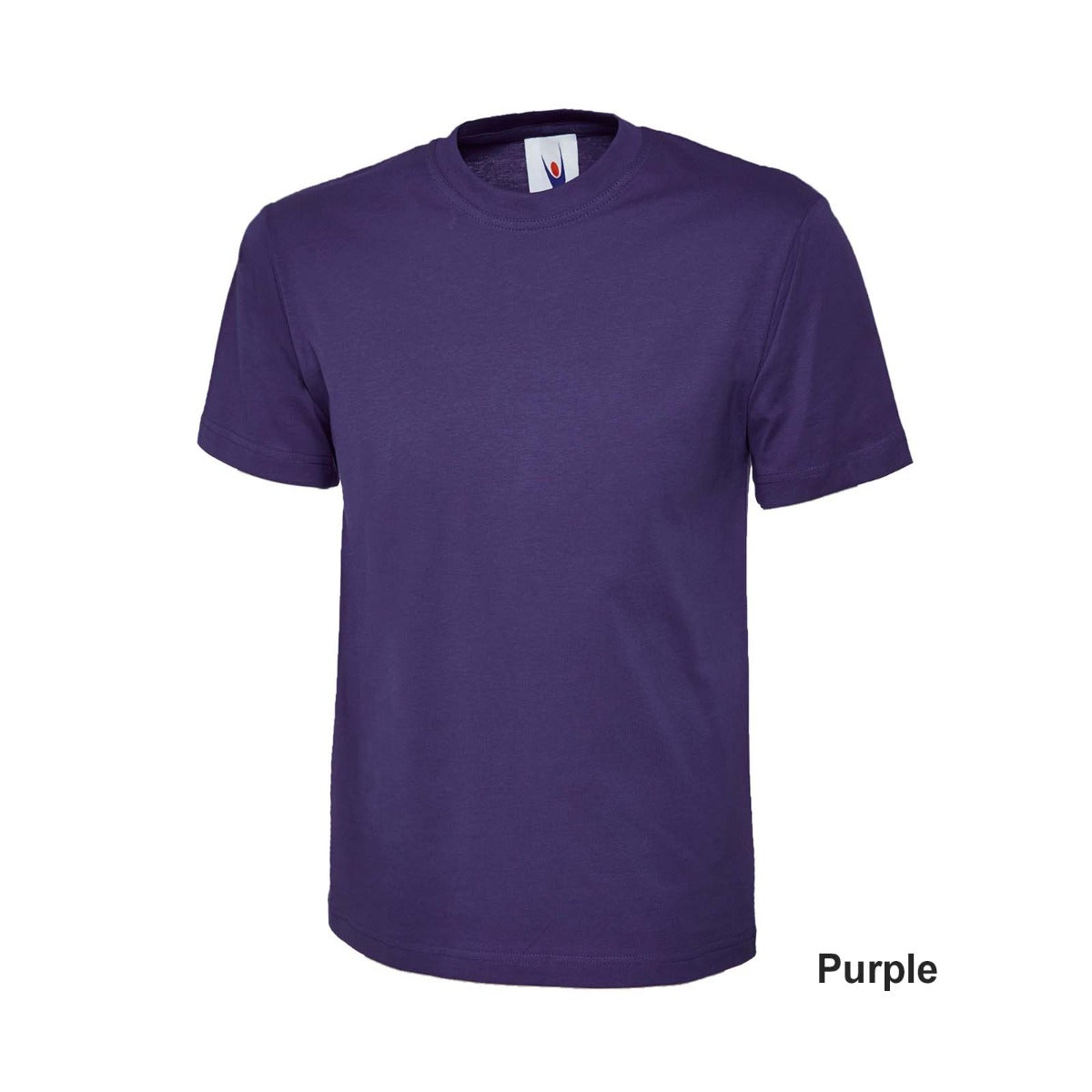 Uneek Classic Cotton T-Shirt - Purple / 4XL