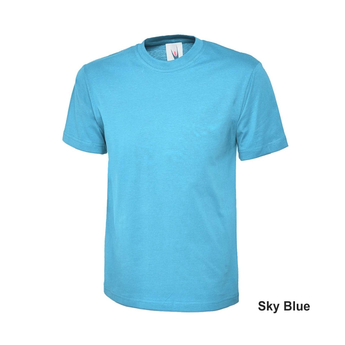 Uneek Classic Cotton T-Shirt - Sky Blue / XS