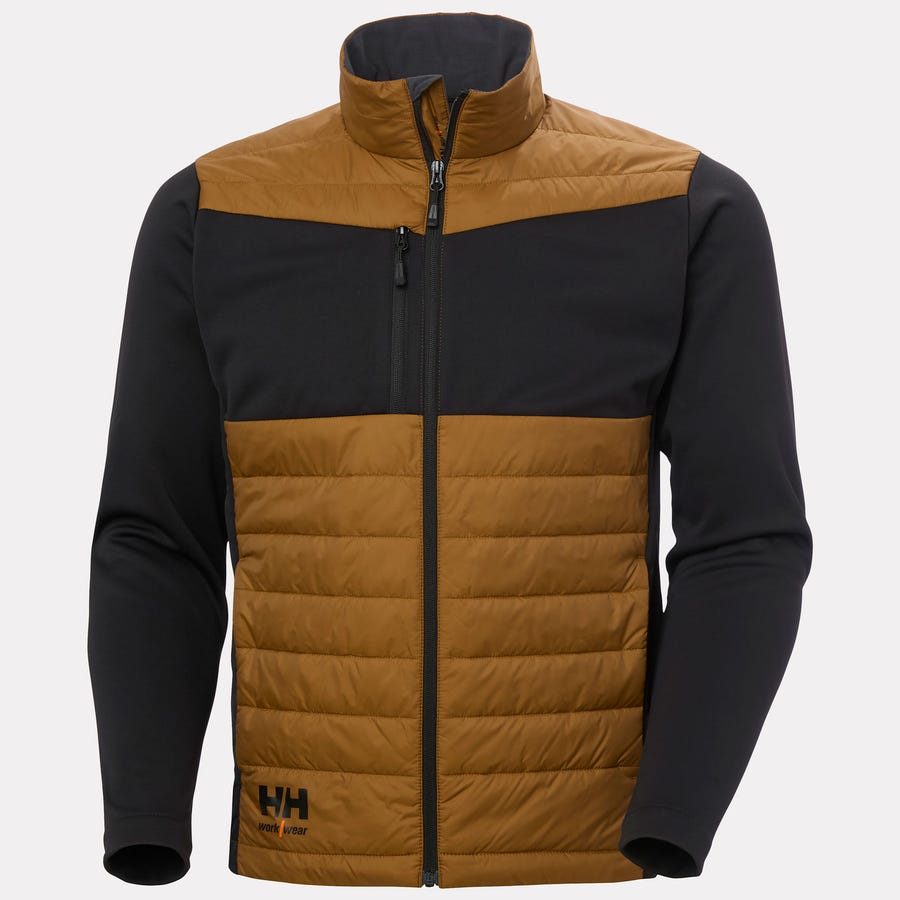 Helly Hansen - Oxford Hybrid Insulated Jacket - 73370 - Saddle/Black