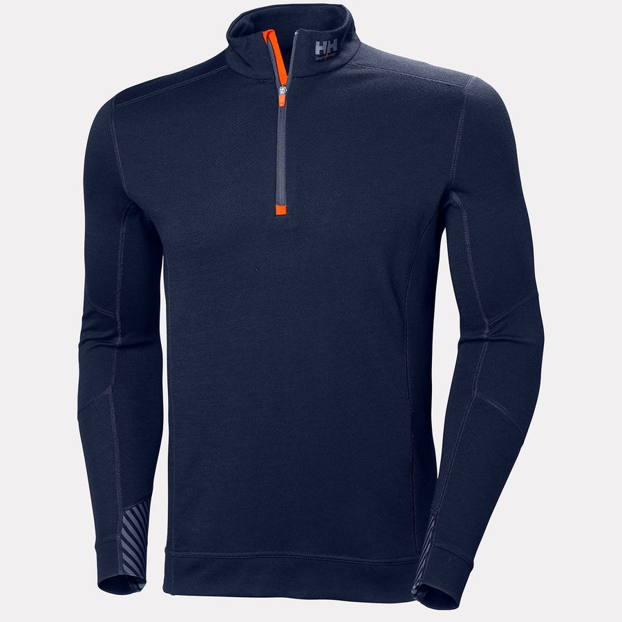 Helly Hansen - Hh Lifa Merino Half Zip - 75107 - Navy