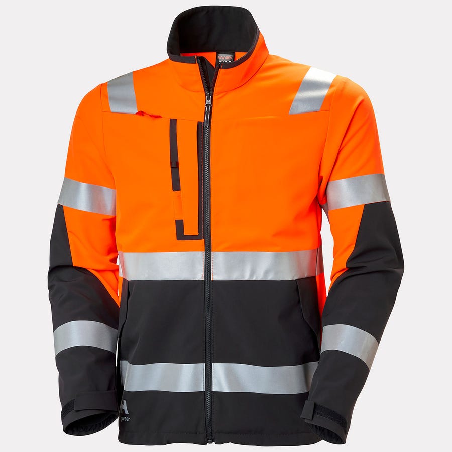 Helly Hansen - Alna 4X Tech Jacket - 77230 - Orange/Ebony