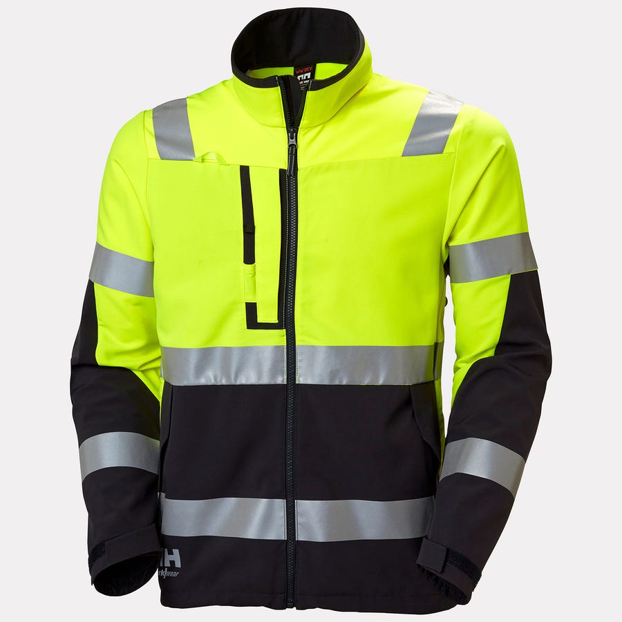 Helly Hansen - Alna 4X Tech Jacket - 77230 - Yellow/Ebony