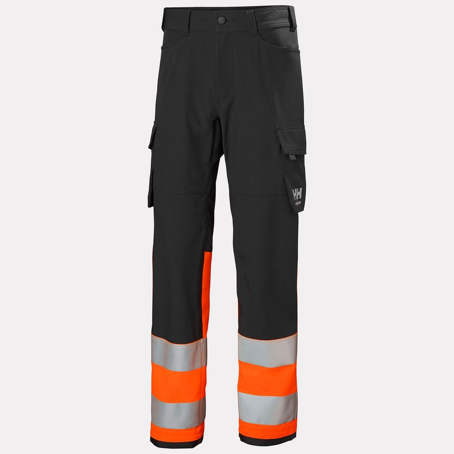 Helly Hansen - Alna 4X Cargo Pant Cl 1 - 77433 - Orange/Ebony