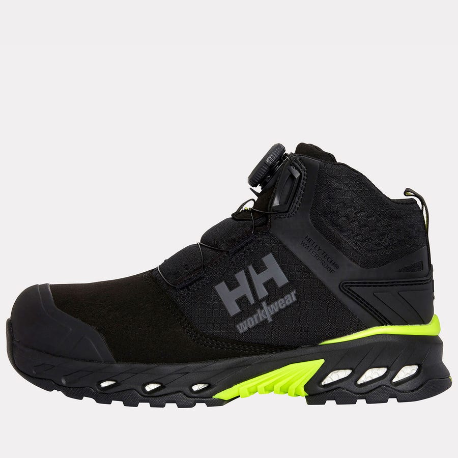 Helly Hansen - Magni Evo Mxr Mid Boa S7S - 78341 - Black/Dark Lime