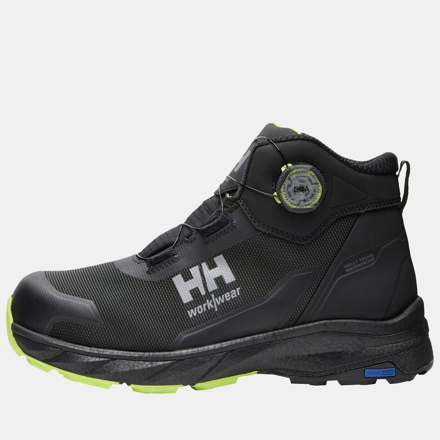 Helly Hansen - Magni Trx Mid Boa S7S - 78487 - Black/Dark Lime