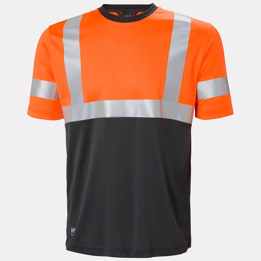 Helly Hansen - Addvis T-Shirt Cl 1 - 79254 - Orange/Ebony