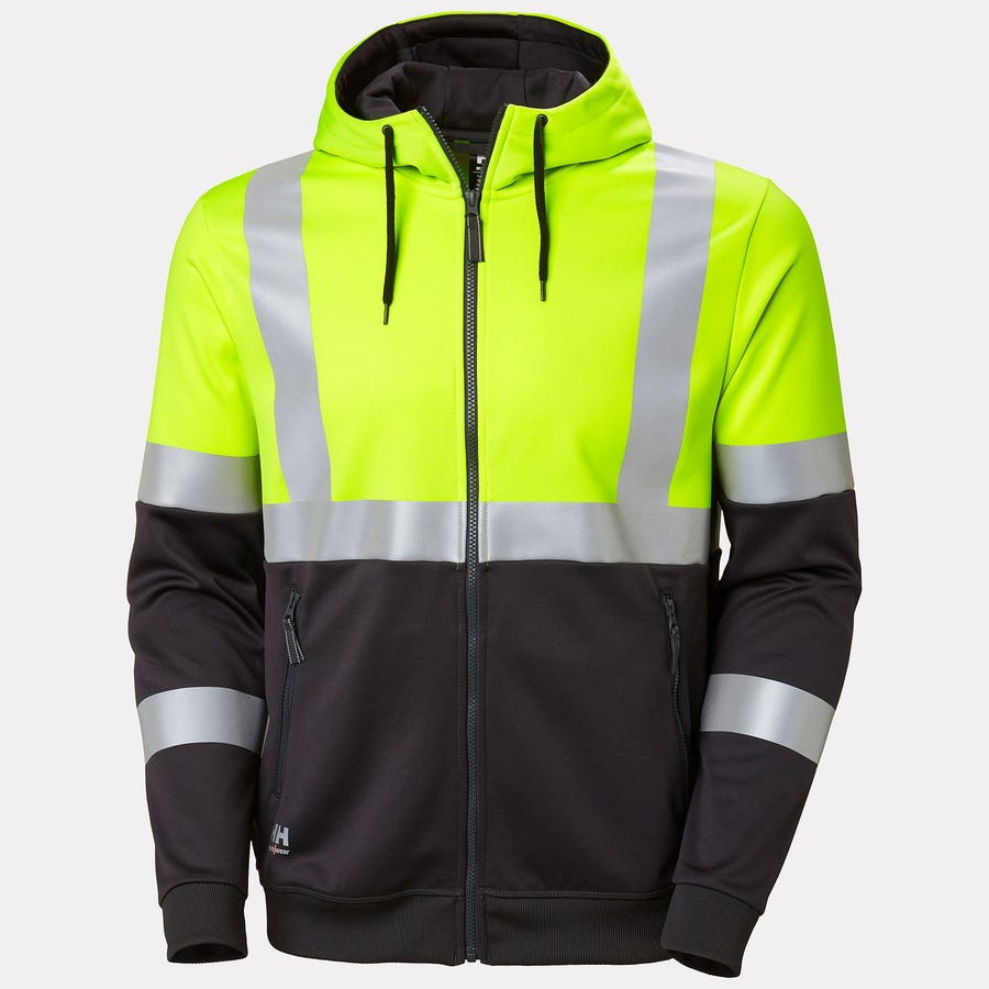 Helly Hansen - Addvis Zip Hoodie Cl 1 - 79259 - Yellow/Ebony