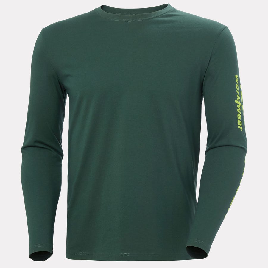 Helly Hansen - Classic Logo 2.0 Longsleeve - 79308 - Darkest Spruce