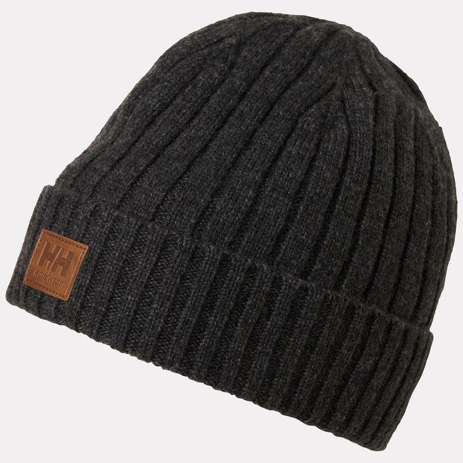 Helly Hansen - Classic Wool Cuff Beanie - 79812 - Dark Grey
