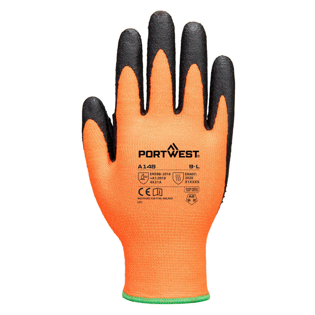 A148 Orange/Black Back