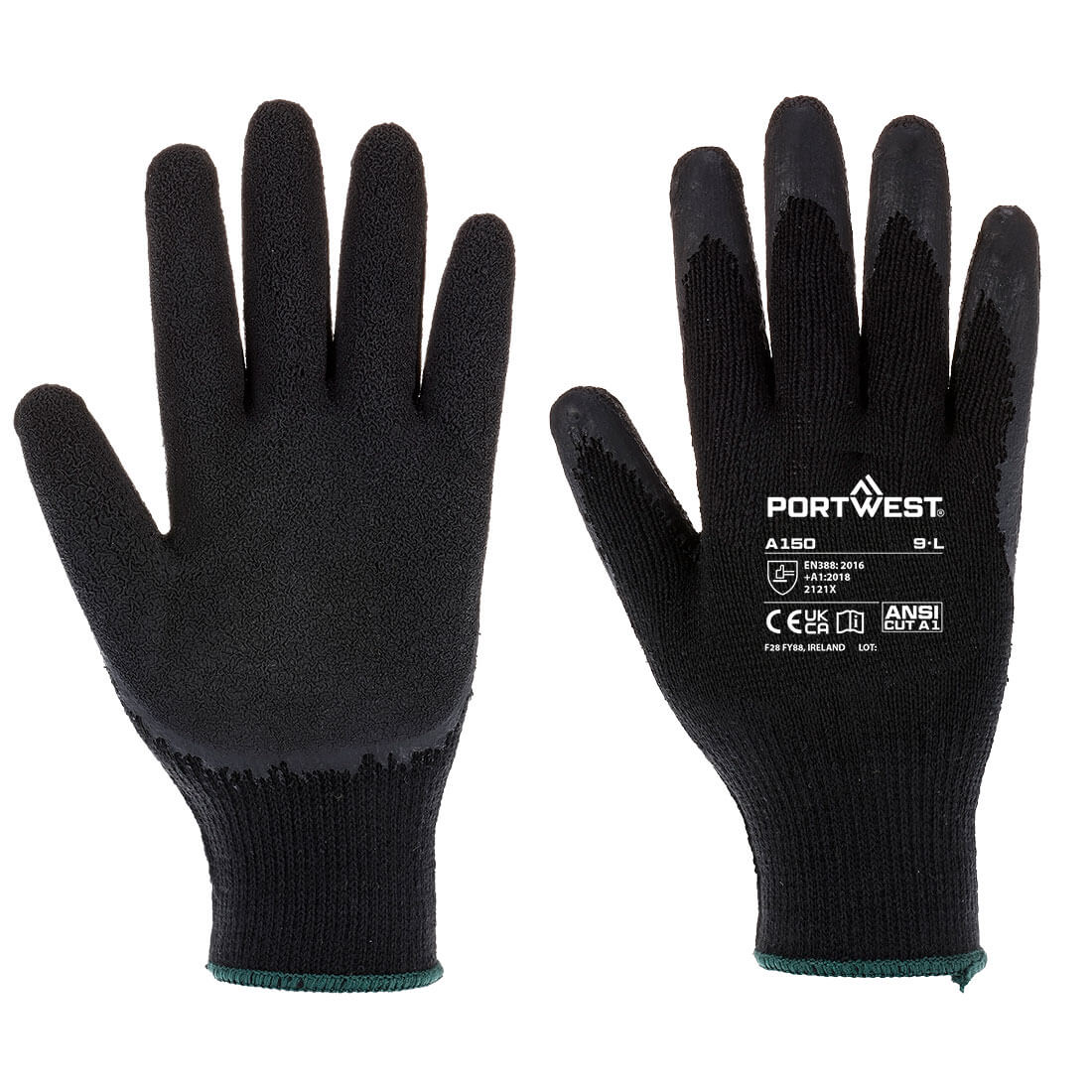 Portwest - Grip 10 Latex Economy Glove - A150