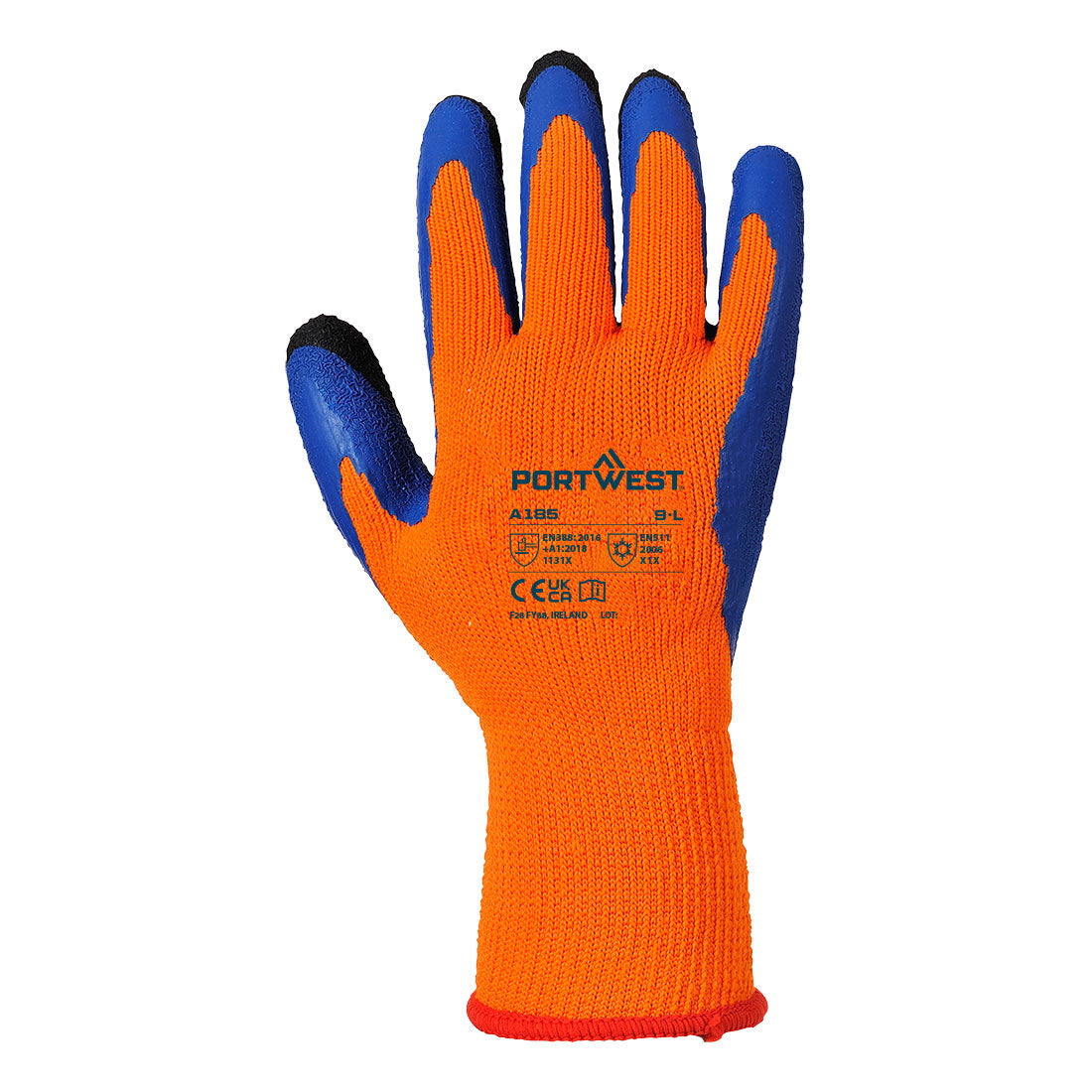 A185 Orange/Blue Back