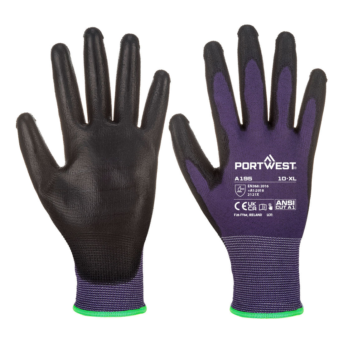 Portwest - Grip 13 PU Touchscreen Glove - A195