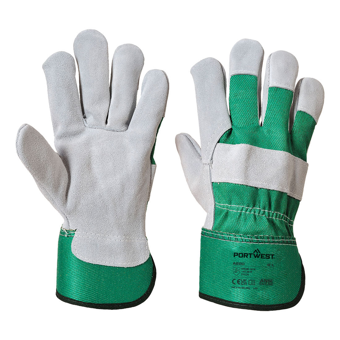 Portwest - Leather Rigger 130 Cow Split Glove - A220