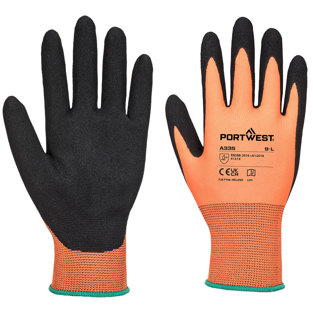 Portwest - Grip 15 Nitrile Sandy Glove - A335