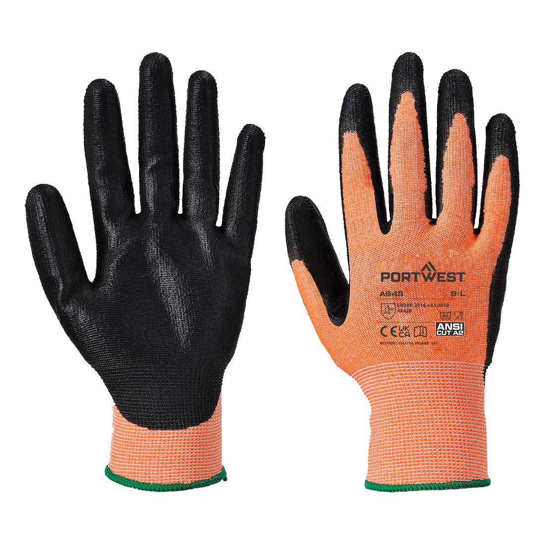 Portwest - Cut B13 Nitrile Amber Glove - A643