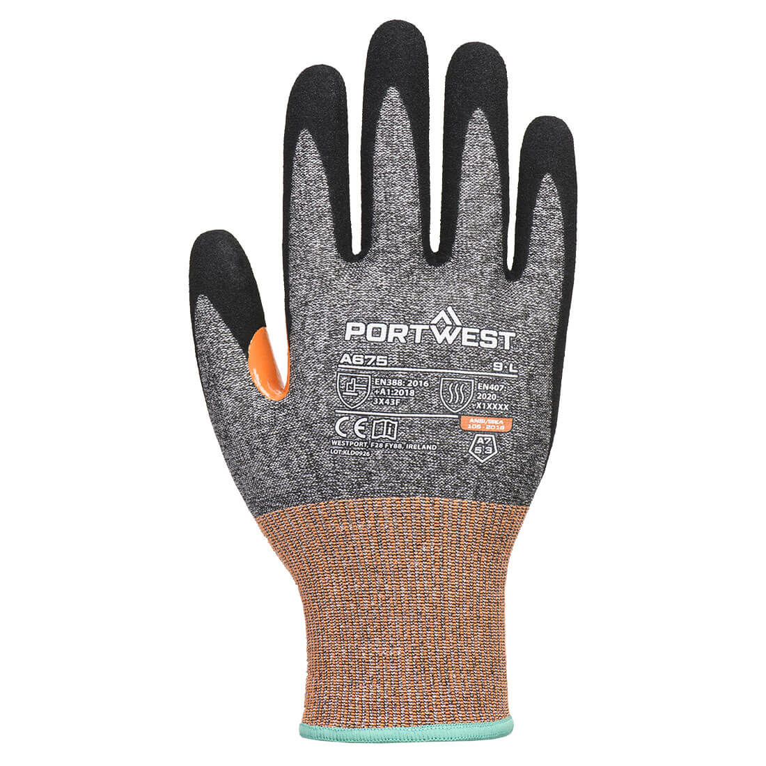 A675 Grey/Black Back