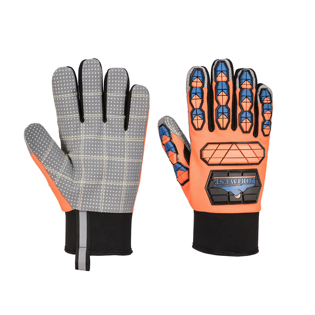 Portwest - Impact B205 Waterproof Dotted Palm Glove - A726
